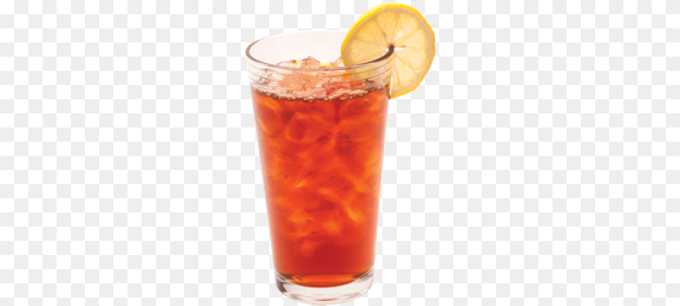 Red Ice Tea Juice In Glass, Alcohol, Beverage, Cocktail, Food Free Png