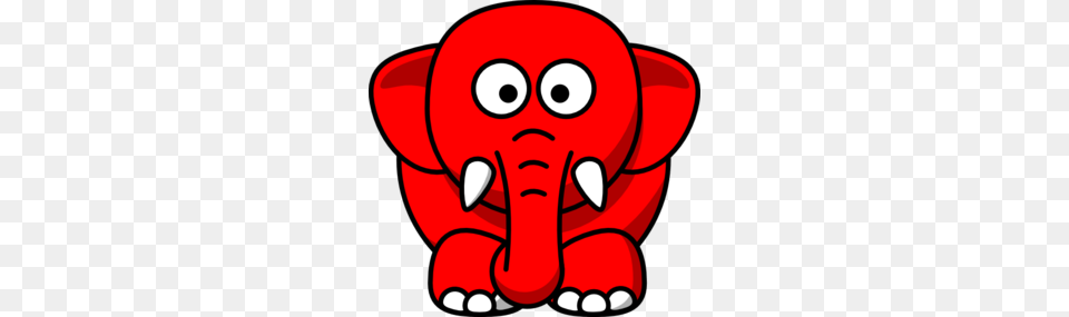 Red Images Icon Cliparts, Animal, Elephant, Mammal, Wildlife Free Png Download