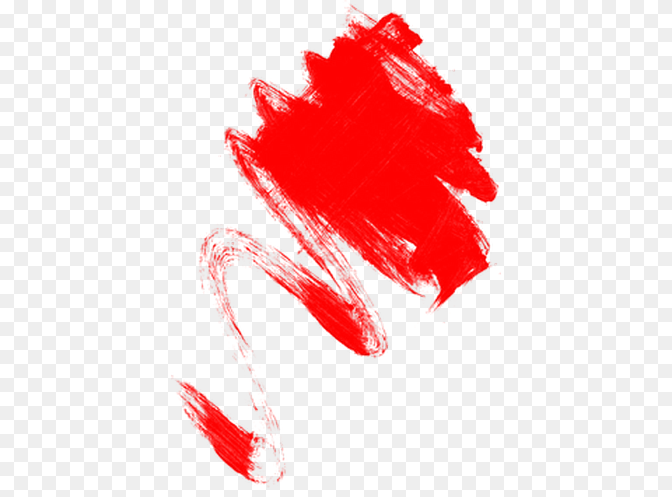 Red Inkblot Pigment Red Ink Blot Free Png Download