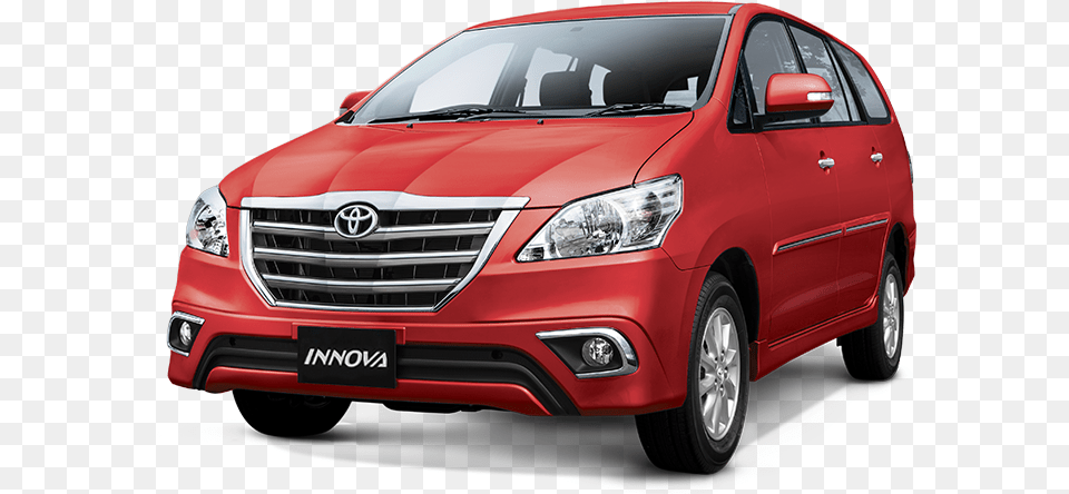 Red Innova Car, Sedan, Transportation, Vehicle, Machine Png Image