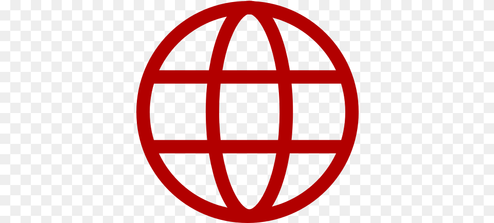 Red Internet Icon Symbol Circle Web Icon, Logo, Sphere, Cross Free Png