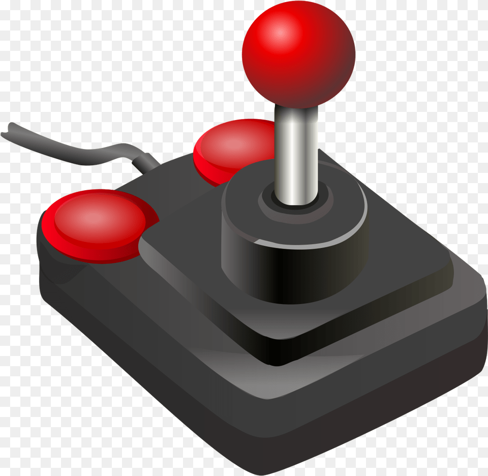 Red Joystick Image Video Game Stick Controller, Electronics, Smoke Pipe Free Png