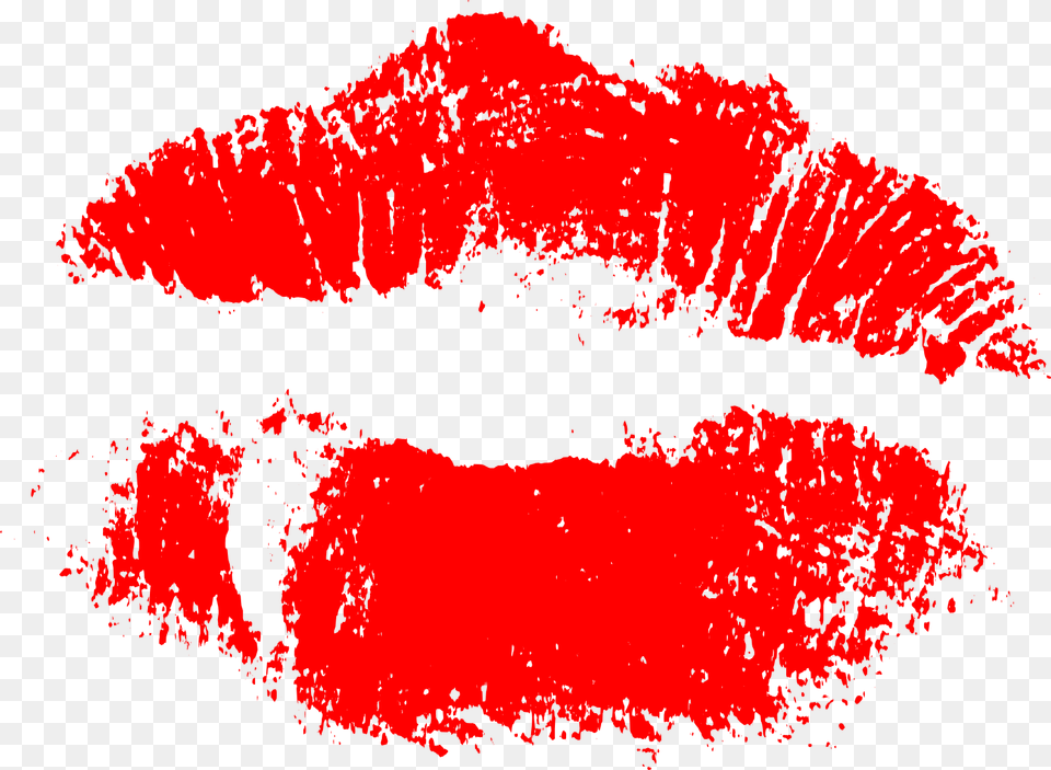 Red Kiss Print Kiss Red, Body Part, Mouth, Person, Cosmetics Free Png