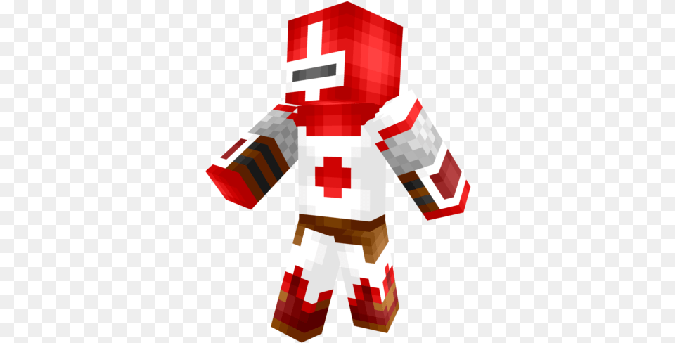 Red Knight Minecraft Skin Lego, First Aid Free Png Download