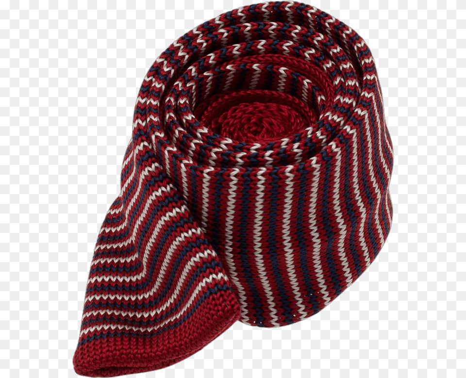 Red Knitted Piedmont Stripe Tie God Teatra 2019 Logotip, Clothing, Hat, Accessories, Formal Wear Png
