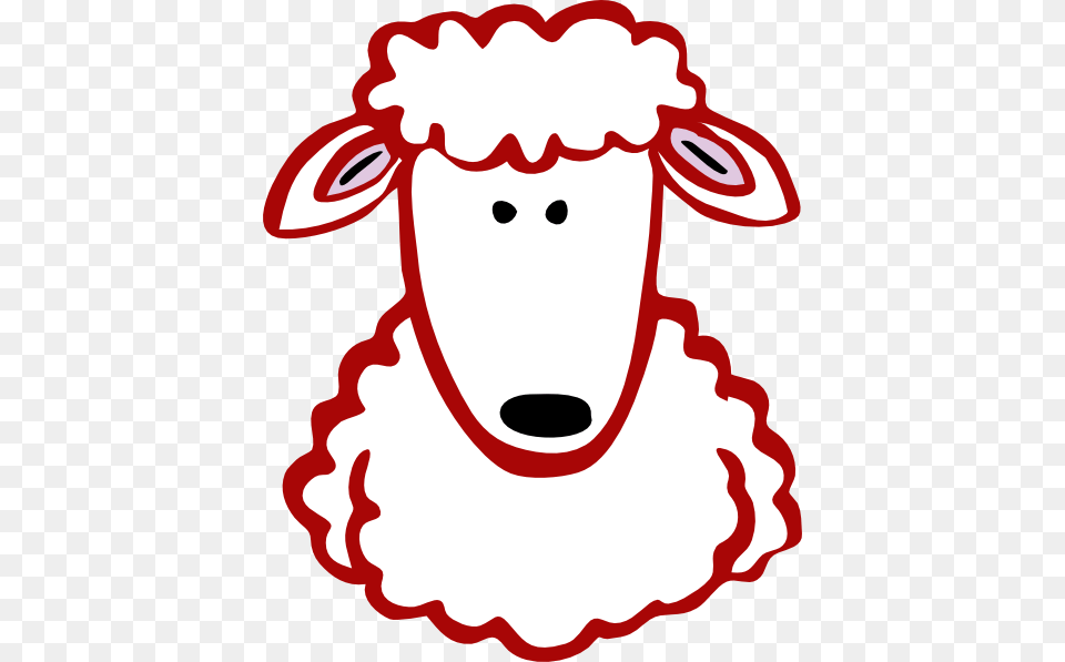 Red Lamb Clip Art, Animal, Livestock, Mammal, Sheep Free Transparent Png