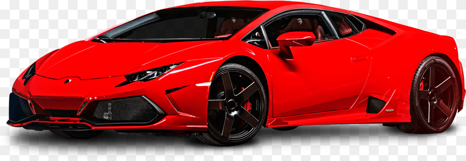 Red Lamborghini Huracan Car Lamborghini Huracan, Alloy Wheel, Vehicle, Transportation, Tire Free Png