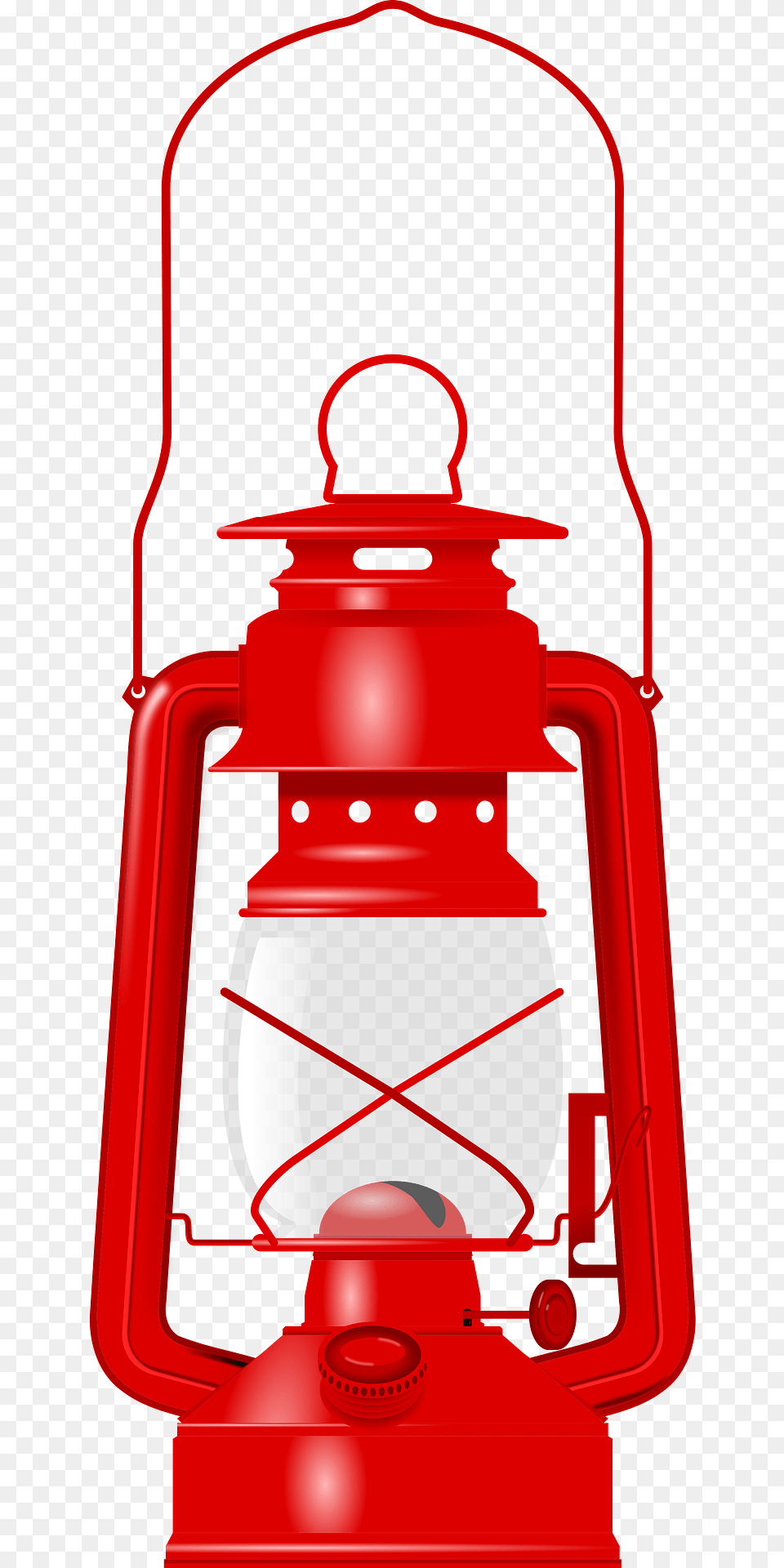 Red Lantern Clipart, Lamp, Device, Grass, Lawn Free Png