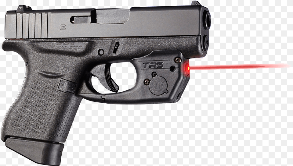 Red Laser Glock, Firearm, Gun, Handgun, Weapon Png Image