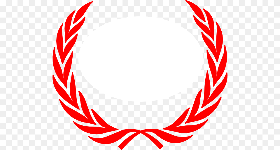 Red Laurel Wreath, Dynamite, Weapon, Emblem, Symbol Png Image