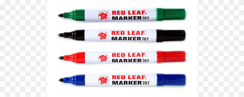 Red Leaf 707 Permanent Marker Red Leaf Marker Pen Png Image