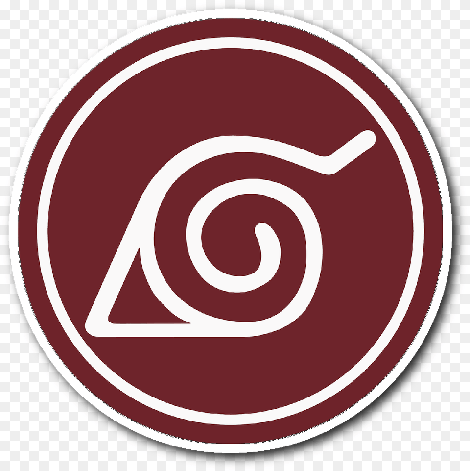 Red Leaf Village Logo Logodix Konoha Logo, Disk, Symbol Free Png