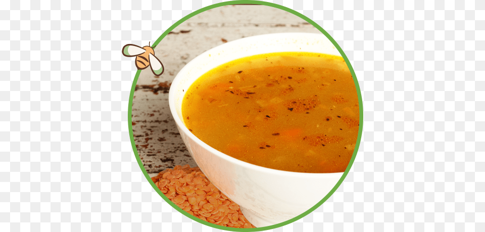 Red Lentil Yam Soup Ezogelin Soup, Bowl, Curry, Dish, Food Free Png Download