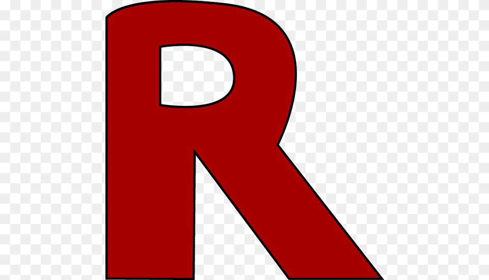 Red Letter R Clip Art Letter R Clipart Red, Number, Symbol, Text Free Png Download