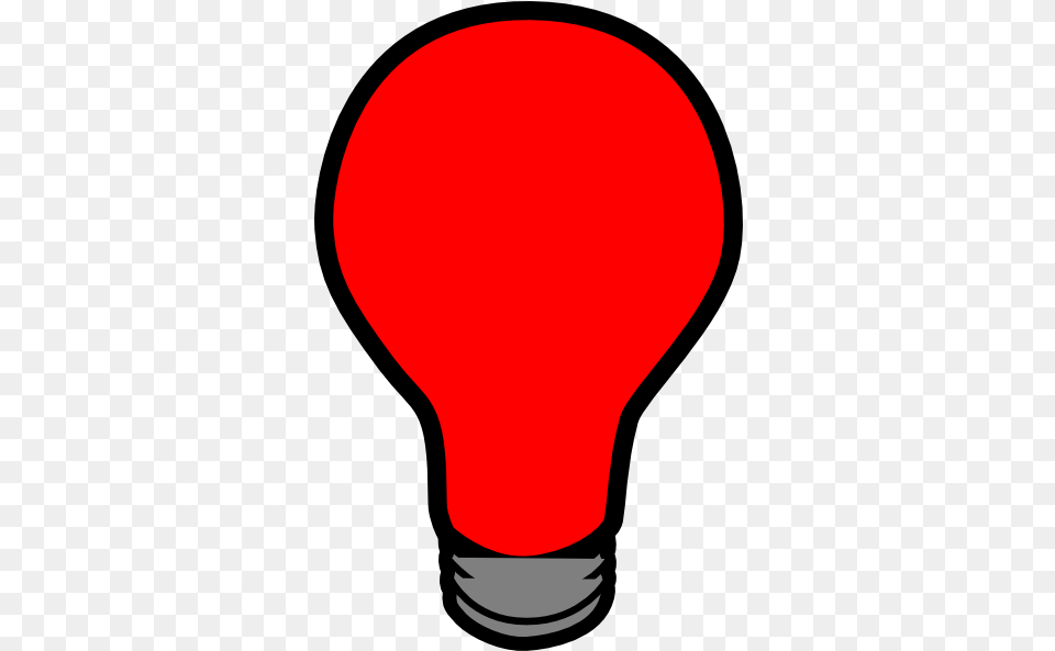 Red Light Bulb Clip Art Clip Art, Lightbulb Png Image