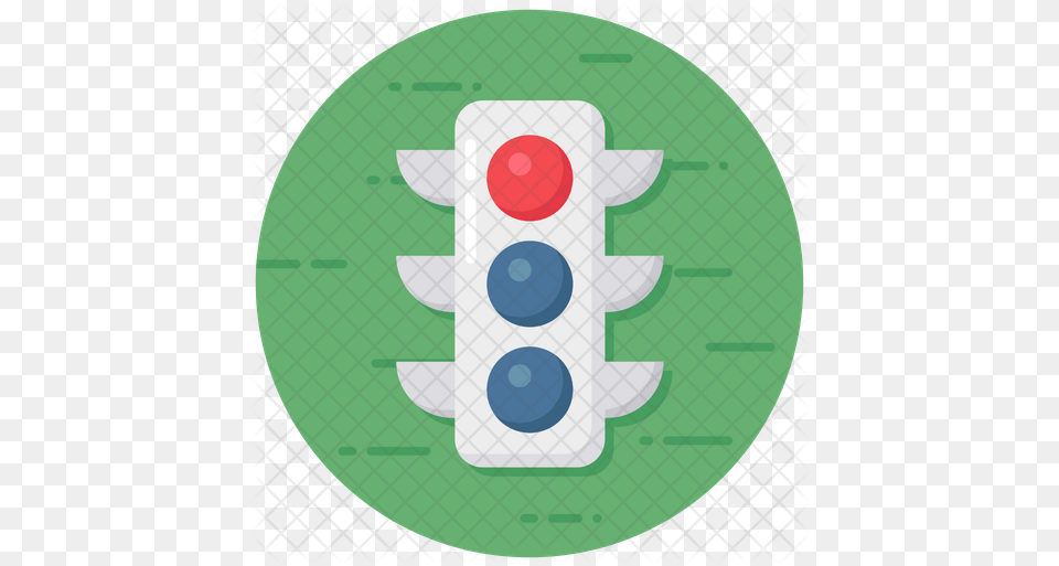 Red Light Icon Circle, Traffic Light, Disk Png