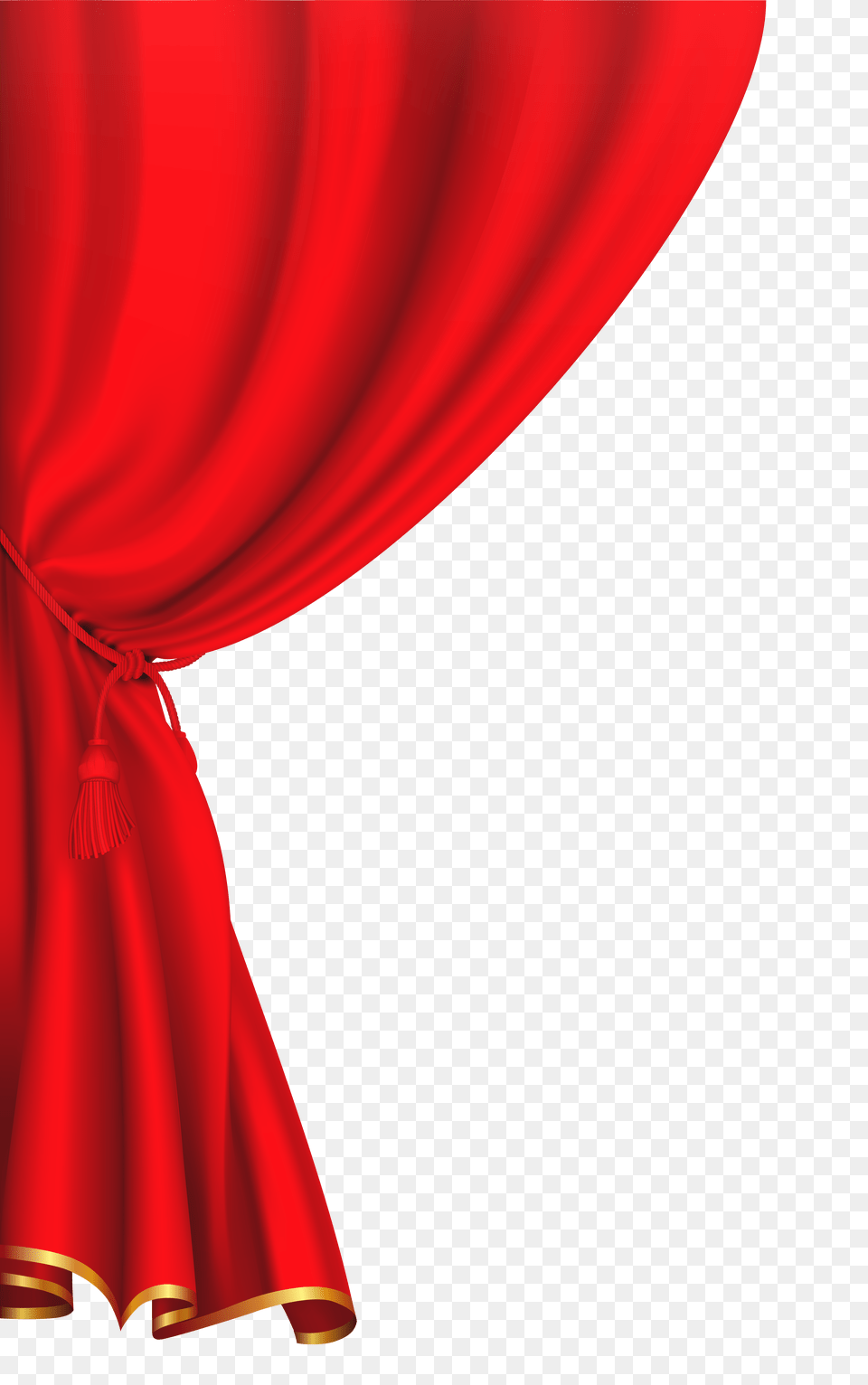 Red Light Red Curtain Clipart Free Png