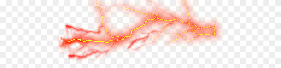 Red Lightning Picture Orange Lightning Bolt, Accessories, Pattern, Nature, Outdoors Free Transparent Png