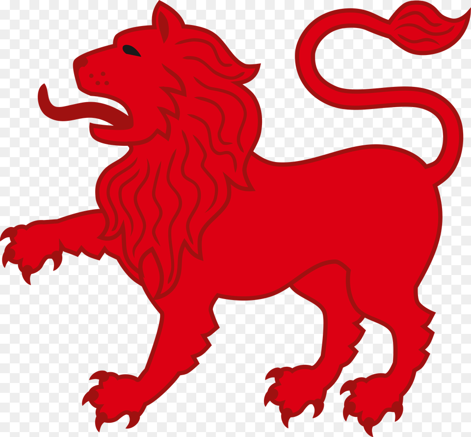 Red Lion Icons, Animal, Mammal, Wildlife, Canine Png Image