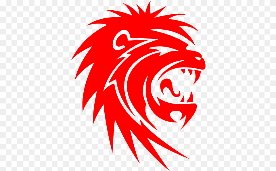 Red Lion Logo Lion Logo Red, Person, Face, Head, Dragon Free Transparent Png