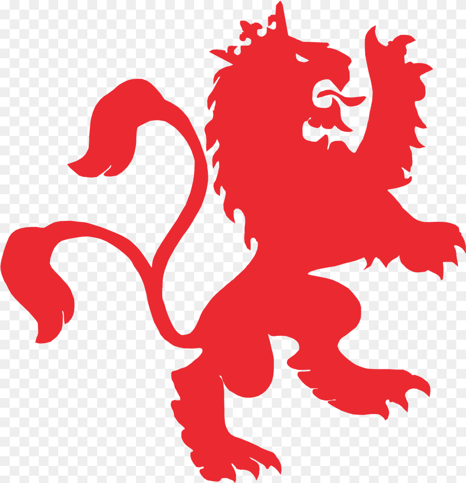 Red Lion Logos Red Lions San Beda, Baby, Person, Dragon, Cupid Png Image