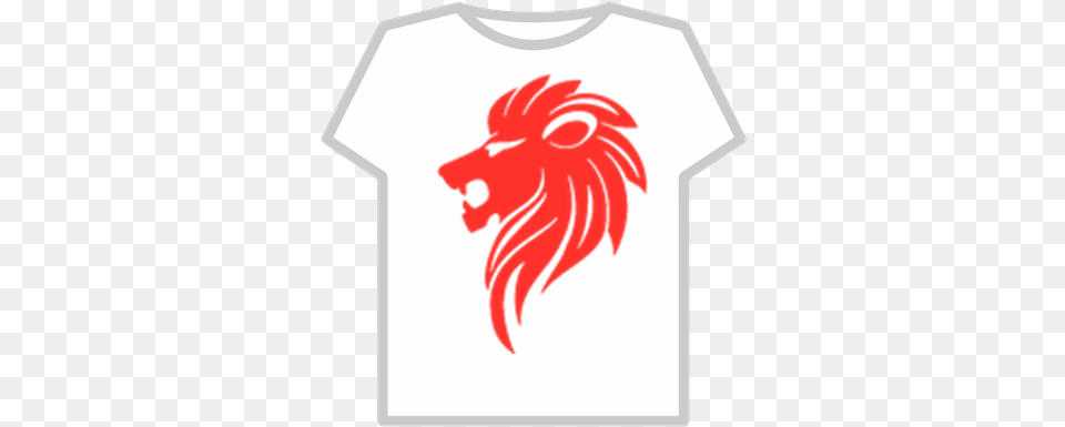 Red Lion T Shirttransparent Roblox Bass Boosted Songs, Clothing, T-shirt Png