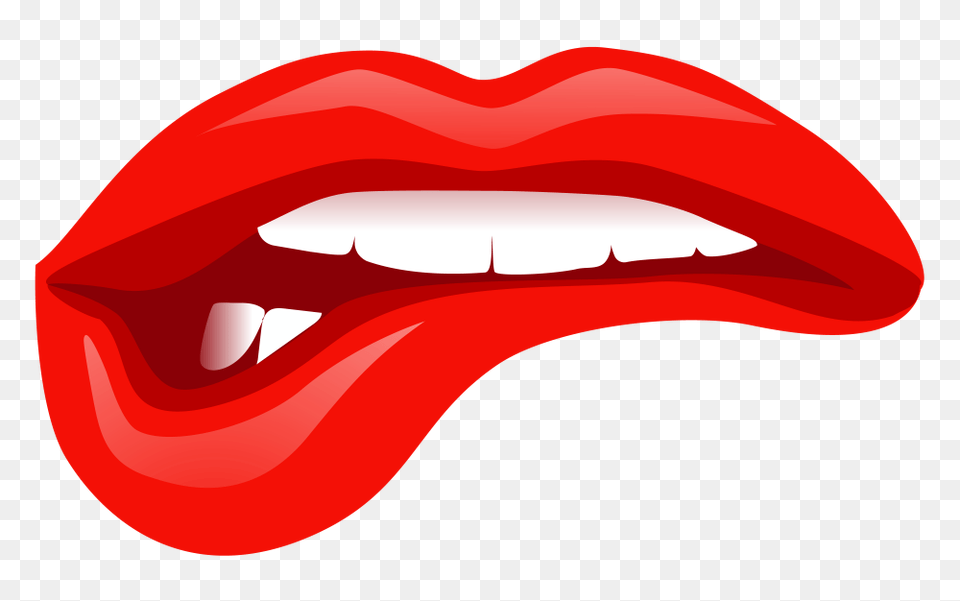 Red Lips Kiss Clipart Image, Body Part, Mouth, Person, Cosmetics Free Png