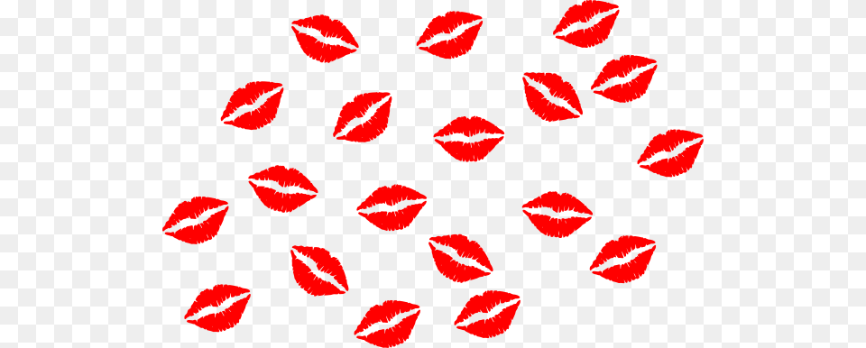 Red Lips Vector Clip Art, Flower, Petal, Plant, Cosmetics Free Png Download