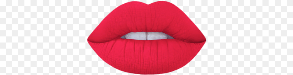 Red Lipstick On Lips Lime Crime Matte Velvetines, Body Part, Mouth, Person, Cosmetics Png