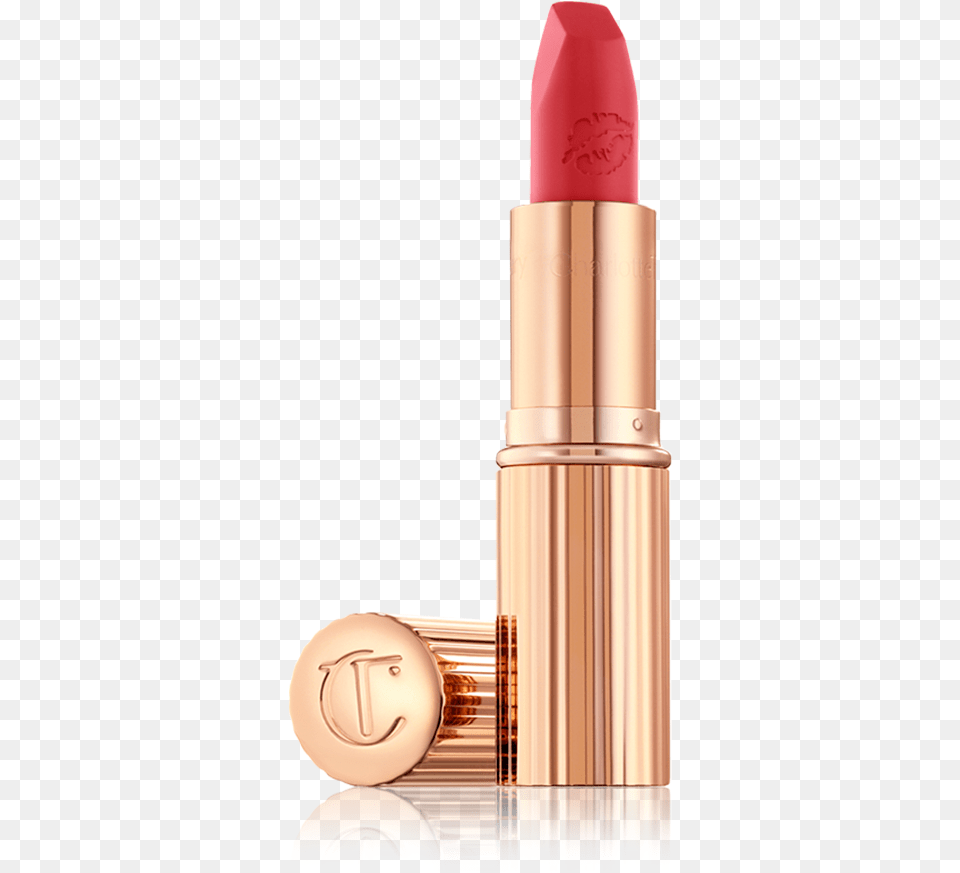 Red Lipsticks To Fall In Love With Charlotte Tilbury Best Selling Charlotte Tilbury Lipstick, Cosmetics, Face, Head, Person Free Png Download