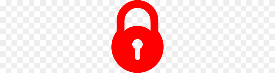 Red Lock Icon, Logo, Maroon Free Png