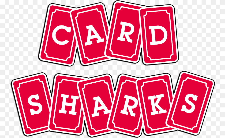 Red Logo Card Sharks Game Shows, Text, Symbol, Sign Free Png