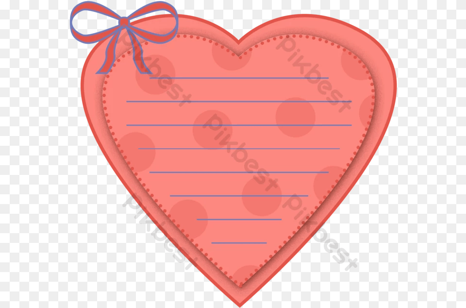 Red Love Bow Border Girly, Heart, Food, Ketchup Png Image