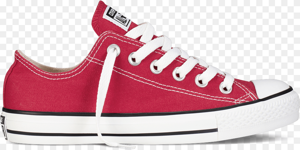Red Low Top Converse Womens, Canvas, Clothing, Footwear, Shoe Free Transparent Png