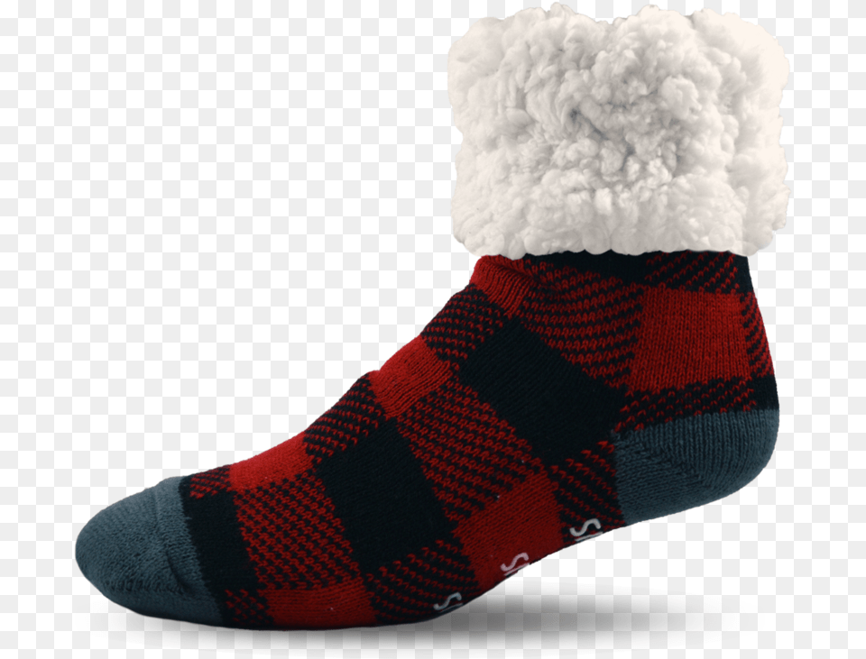 Red Lumberjack Sock, Clothing, Hosiery Free Transparent Png