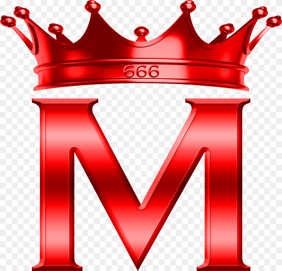 Red M Design M Crown Logo, Accessories, Jewelry, Mailbox Free Transparent Png