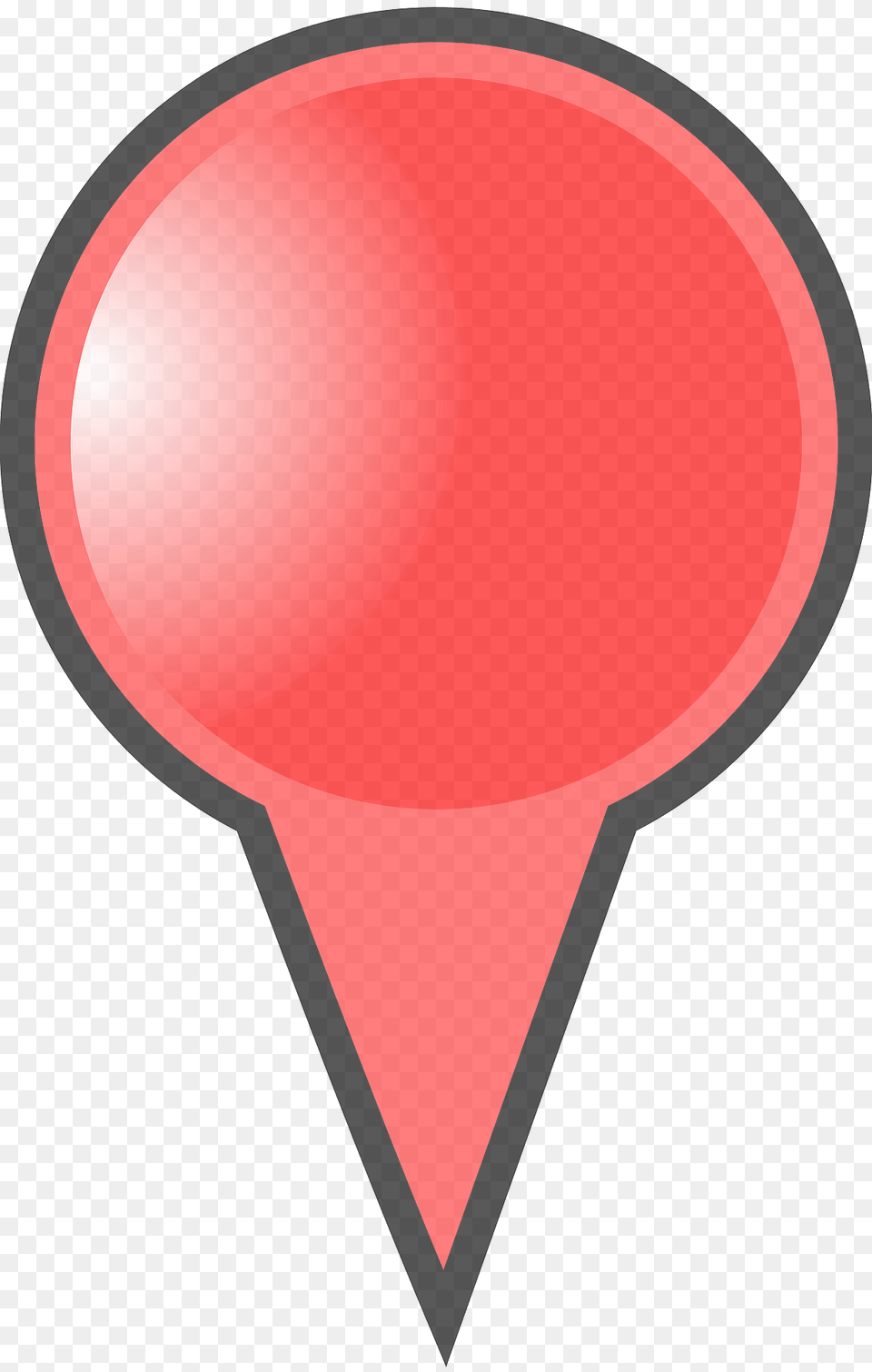 Red Map Marker Clipart, Balloon Png