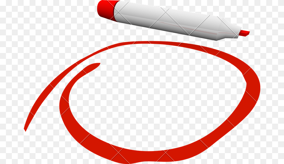Red Marker Pen, Bow, Weapon Free Png Download