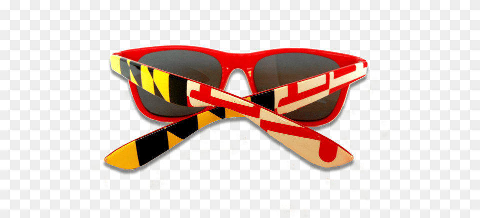 Red Maryland Flag Shades Plastic, Accessories, Glasses, Sunglasses Free Transparent Png