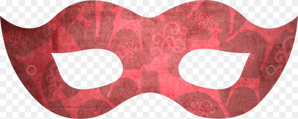 Red Masquerade Mask Clipart, Home Decor Free Png