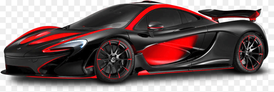 Red Mclaren P1 Special Operations Car Image For Mclaren P1 Black And Red, Wheel, Vehicle, Transportation, Machine Png