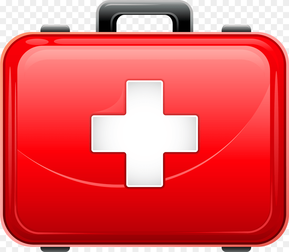 Red Medical Bag Clipart Clipart First Aid Box, First Aid Png Image