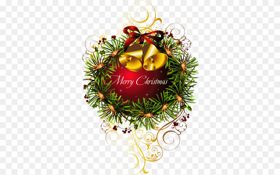 Red Merry Christmas Christmas Day, Art, Graphics, Floral Design, Pattern Free Transparent Png