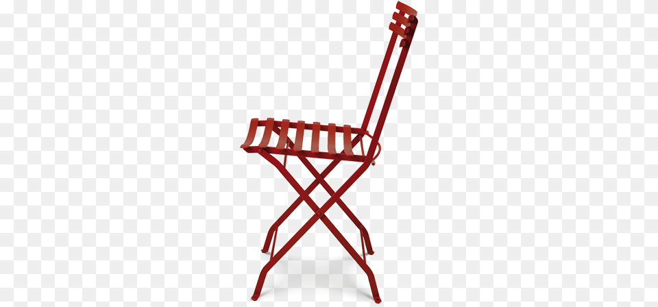 Red Metal Outdoor Folding Chairs, Furniture, Chair, Cushion, Home Decor Free Transparent Png