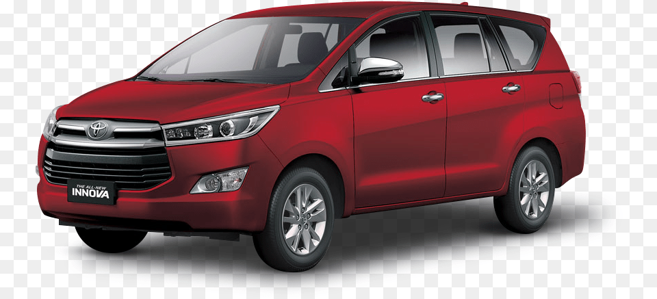 Red Mica Metallic Toyota Innova 2019 Black, Transportation, Vehicle, Car, Suv Free Png