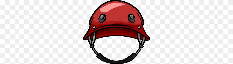 Red Military Helmet Clipart Cartoon Clip Art, Clothing, Crash Helmet, Hardhat, Appliance Png