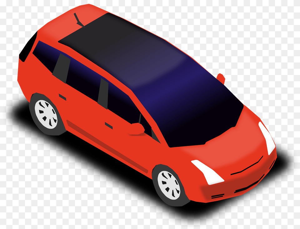 Red Minivan Clipart, Alloy Wheel, Vehicle, Transportation, Tire Png