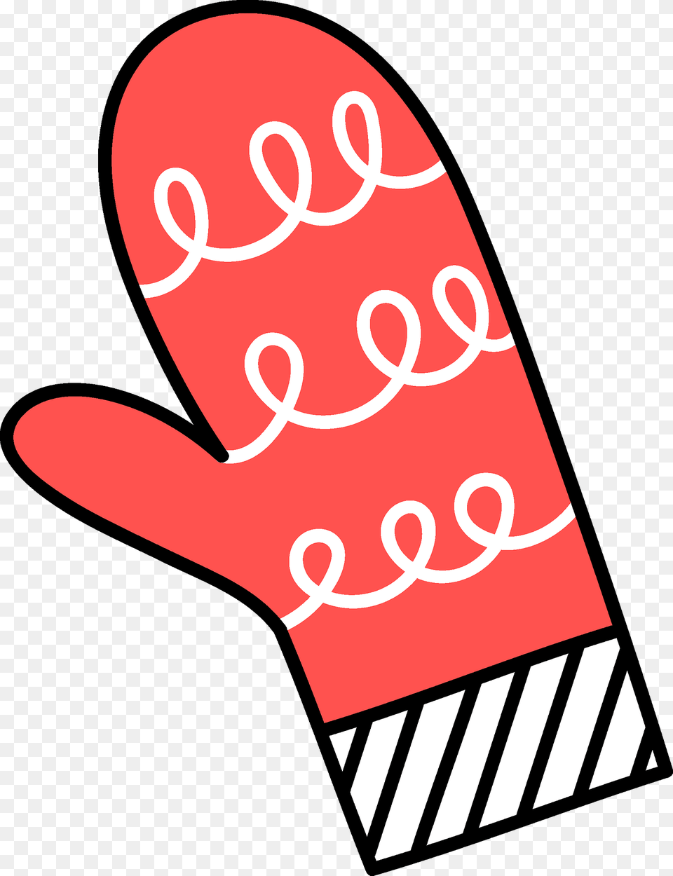 Red Mitten Clipart, Clothing, Glove, Food, Ketchup Png Image