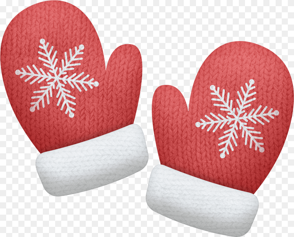 Red Mittens Christmas Hats Clipart Mittens Clipart, Clothing, Glove Free Png Download