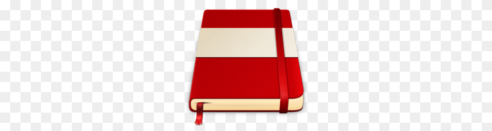 Red Moleskine Notebook, Diary, First Aid, Book, Publication Free Png
